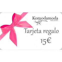 Tarjeta regalo 15 €
