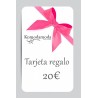 Tarjeta regalo 20 €