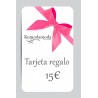 Tarjeta regalo 15 €