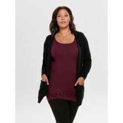 Chaqueta punto "Tone" negra