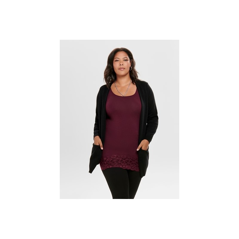 Chaqueta punto "Tone" negra