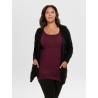 Chaqueta punto "Tone" negra