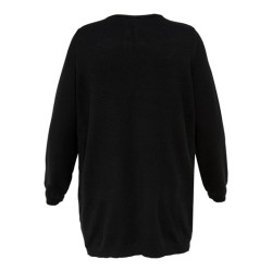 Chaqueta punto "Tone" negra