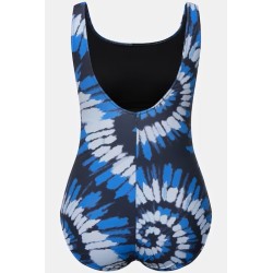 Bañador azul "tie dye"