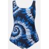 Bañador azul "tie dye"