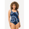 Bañador azul "tie dye"