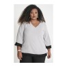 blusa gris