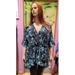 blusa cruzada gasa