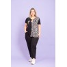 Camiseta print lagrima