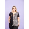 Camiseta print lagrima