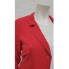 chaqueta fluida roja