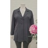 chaqueta fluida negra