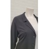 chaqueta fluida negra