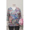 Camiseta grafitti cremallera