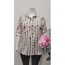 camisa tiras beige