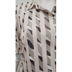 camisa tiras beige