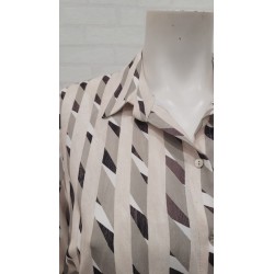 camisa tiras beige