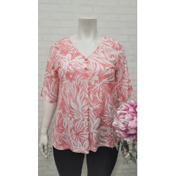 blusa "Betty" coral