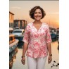 blusa "Betty" coral
