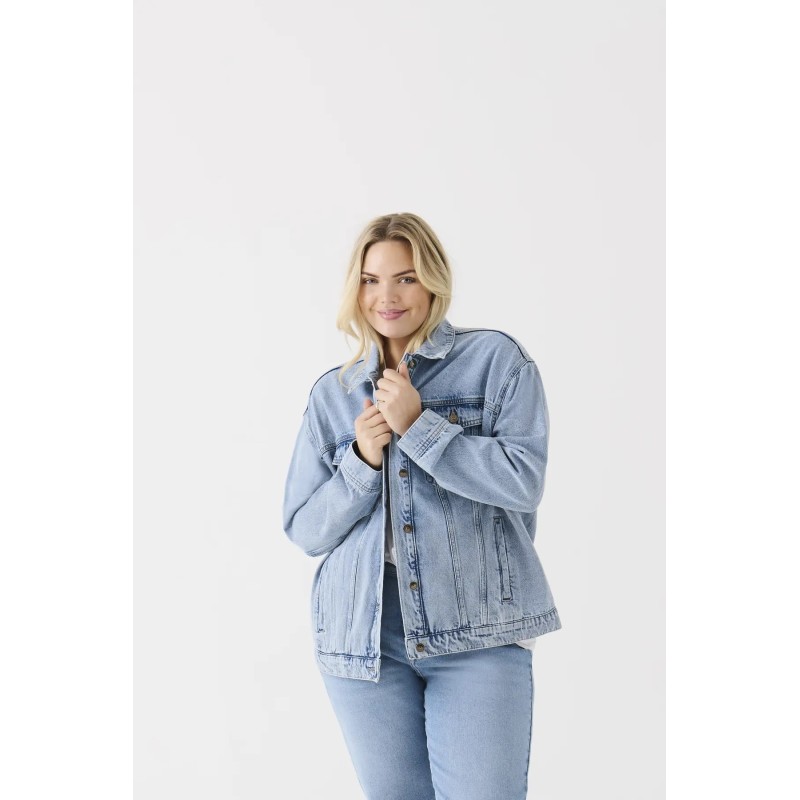 cazadora vaquera "ocean" plussize