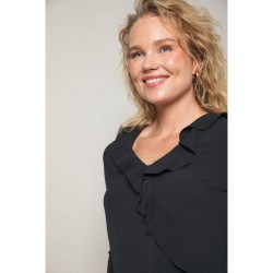 blusa Rosario negra