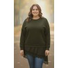 sudadera lencera caqui