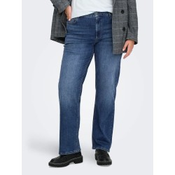 vaquero curvy mid azul