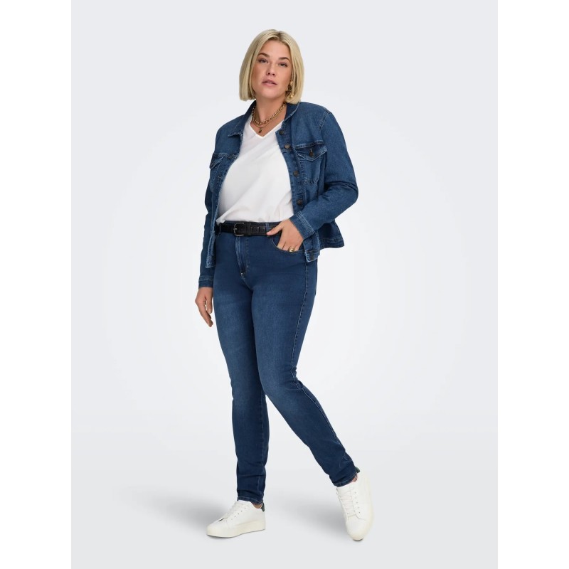 vaquero curvy augusta azul medio