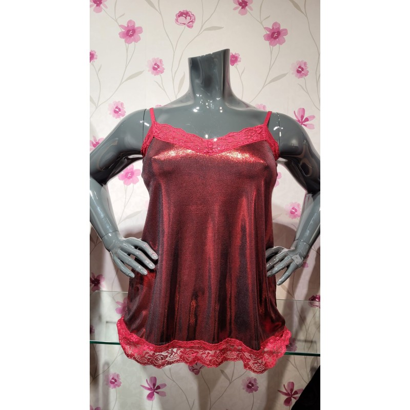 lencera yesy roja