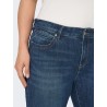 Vaquero curvy karla azul medio