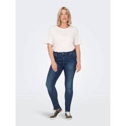 Vaquero curvy karla azul medio