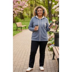 sudadera celeste