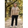 sudadera camel