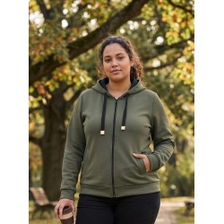 sudadera oliva