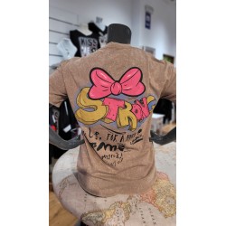 camiseta algodón daisy "soy fuerte"