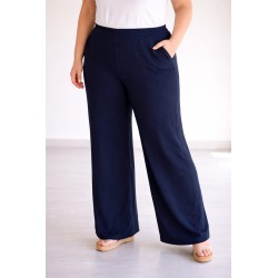 Pantalón fluido marino