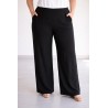 Pantalón fluido negro