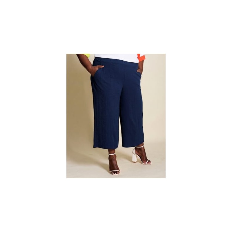 Pantalón capri marino