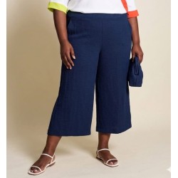 Pantalón capri marino