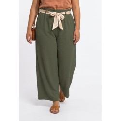 Pantalón lazada caqui