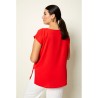 Blusa "Brie" roja