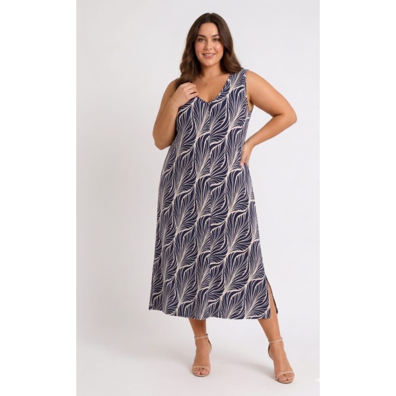 vestido hojas