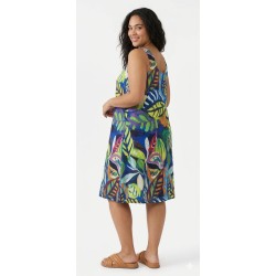 vestido tropical