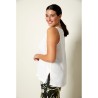 Top Salma blanco