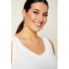Top Salma blanco