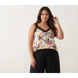 lencera beige floral