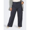 Pantalón tiro alto algodón tizana