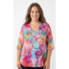 Blusa gasa acuarela
