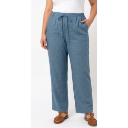 Pantalón bell azul