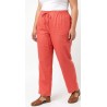 Pantalón bell rojo anaranjado